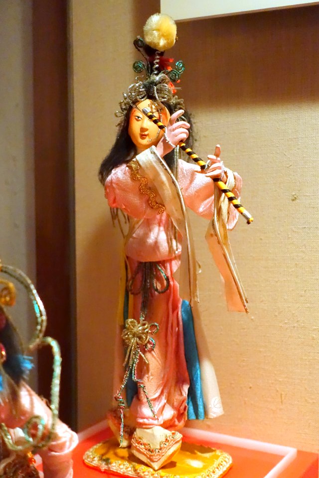 Paper figurines of Baixian (Eight Immortals), no. 3 - Hong Kong Museum of History - DSC00969