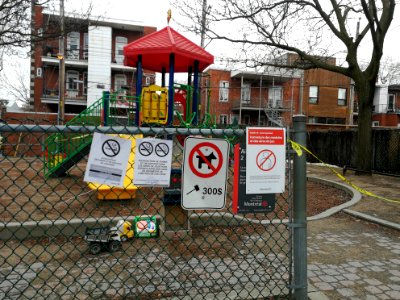 Parc des rêves (Villeray) fermé