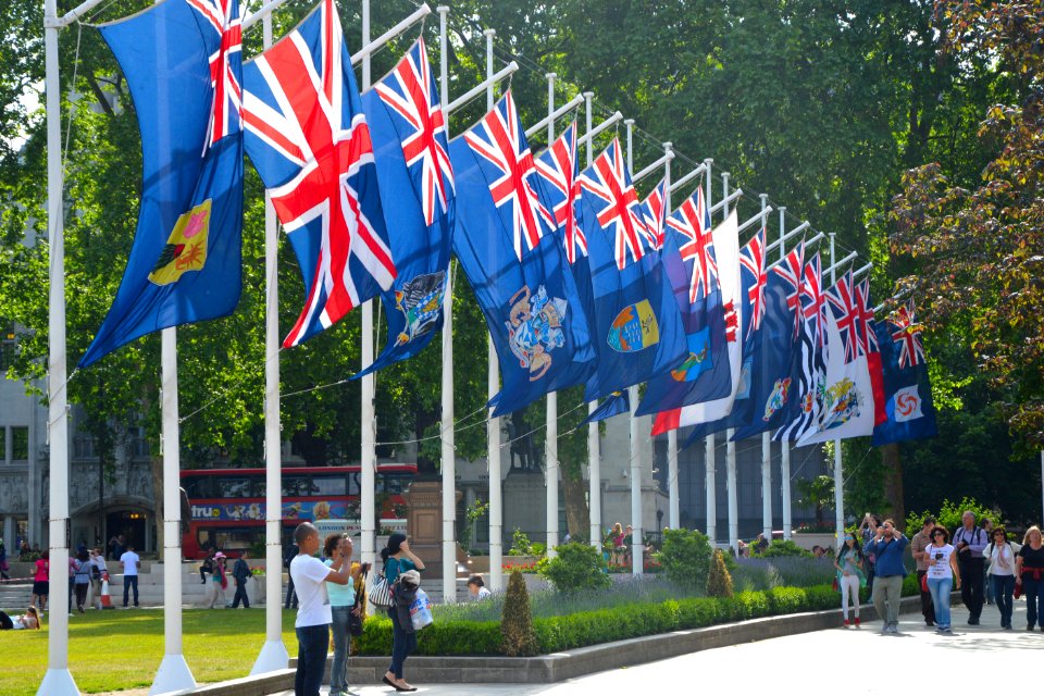 Parliament square during Queen's Official Birthday