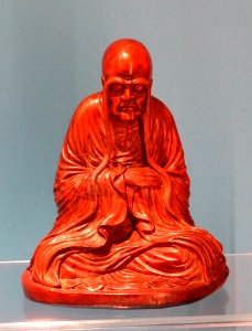 Pindola, China, Qing dynasty, Kangxi period, c. 1700 AD, huanghuali wood - Spurlock Museum, UIUC - DSC05990