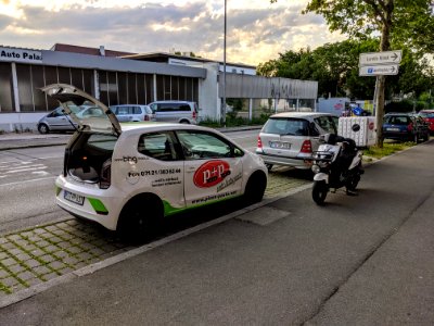 Pizza+Pasta Tübingen Auto und Roller