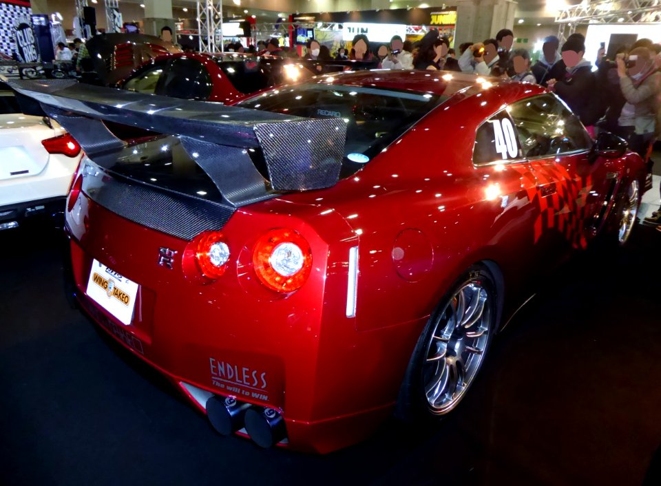 OSAKA AUTO MESSE 2015 (383) - WING TAKEO R35 GTR Tsubasa SPL