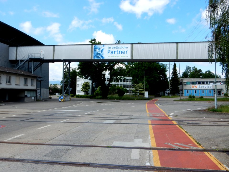 Papierfabrik Utzenstorf Haupteingang