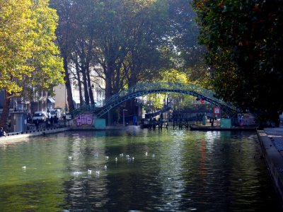 Parijs - Canal St Martin pic-005 photo