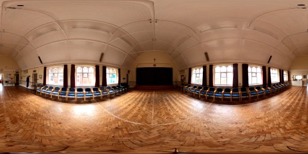 Parkhurst Hall, Bexhill (indoor) (360 panorama)