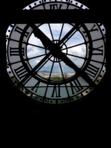 Paris 7e - Musée d'Orsay - Vue sur Montmartre et la grande roue