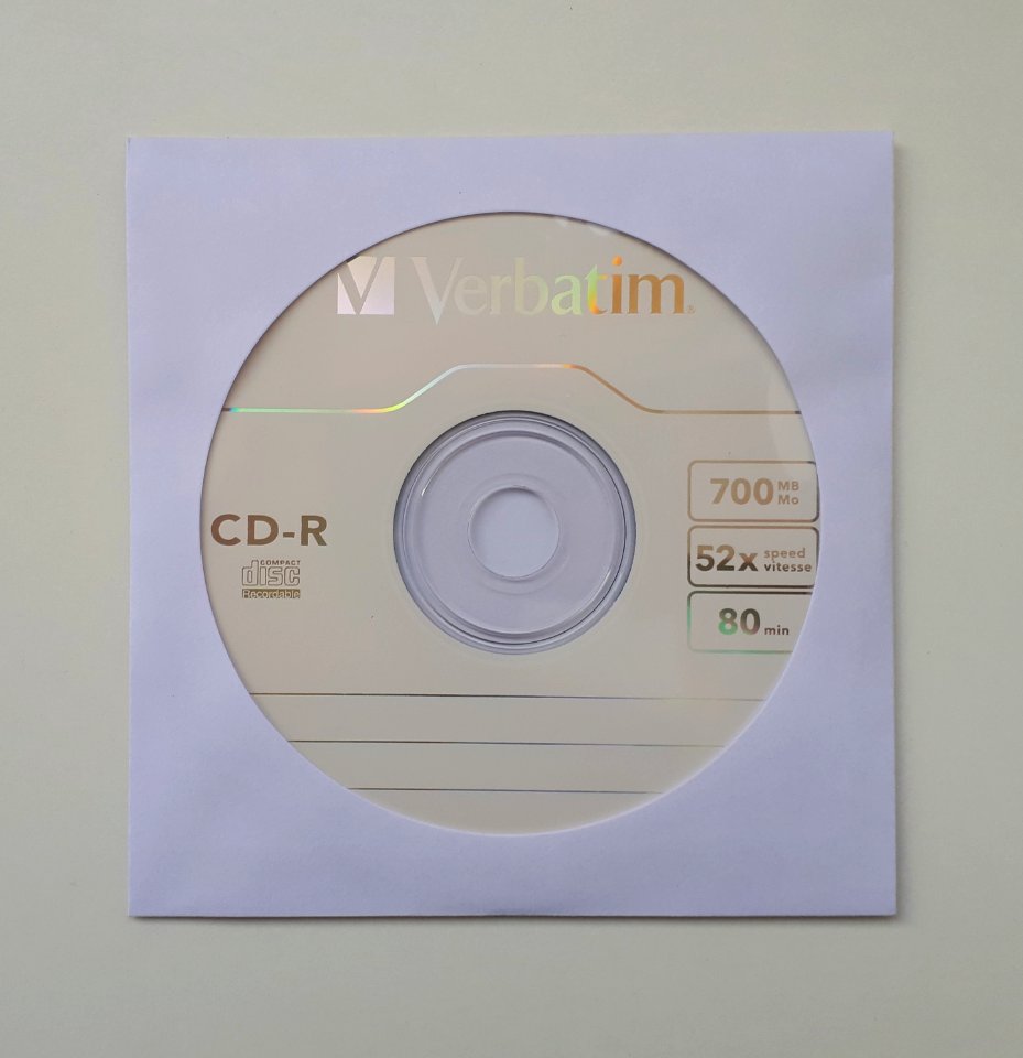Paper sleeve with CD - B1