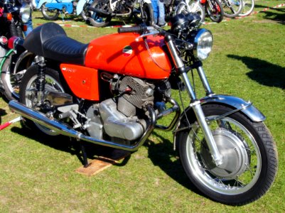 Orange Laverda 750 SF