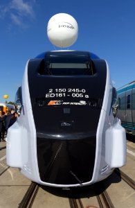 Pesa Dart ED161 of PKP Intercity - innoTrans 2016 (2)