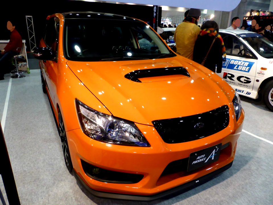 Osaka Auto Messe 2014 (50) AUTO PRODUCE A3 - Subaru EXIGA 2.0GT (YA5)