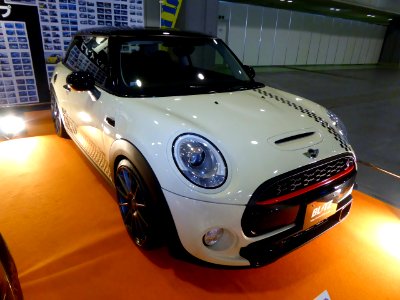 OSAKA AUTO MESSE 2015 (325) - BMW MINI COOPER (F56) with BLITZ dumper