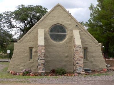 Oracle (Arizona) Union Church from S 1