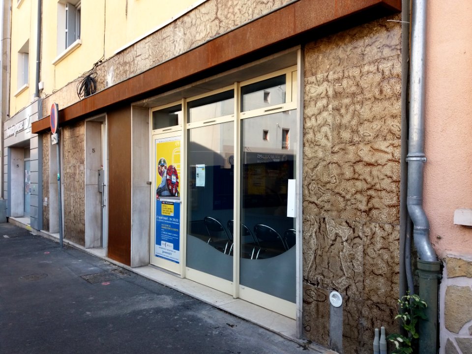Oullins - Place Anatole France, extension du métro B, maison du projet