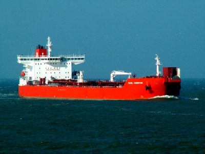 Pavel Chernysh p1-1 approaching Port of Rotterdam, Holland 25-Feb-2006
