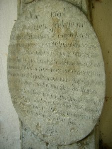 Ostenfriedhof Eichstätt -Grabstein Ignatz Pikl, Inschrift (4)