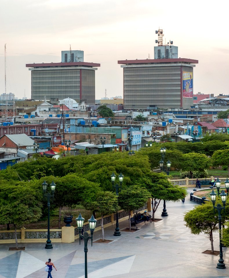 PDVSA oil Towers in Maracaibo