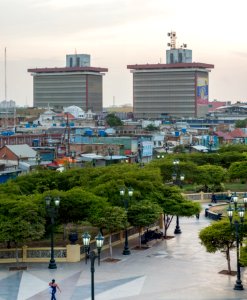 PDVSA oil Towers in Maracaibo