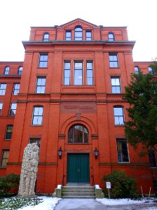 Peabody Museum, courtyard entrance - Harvard University - Cambridge, MA - DSC02650 photo