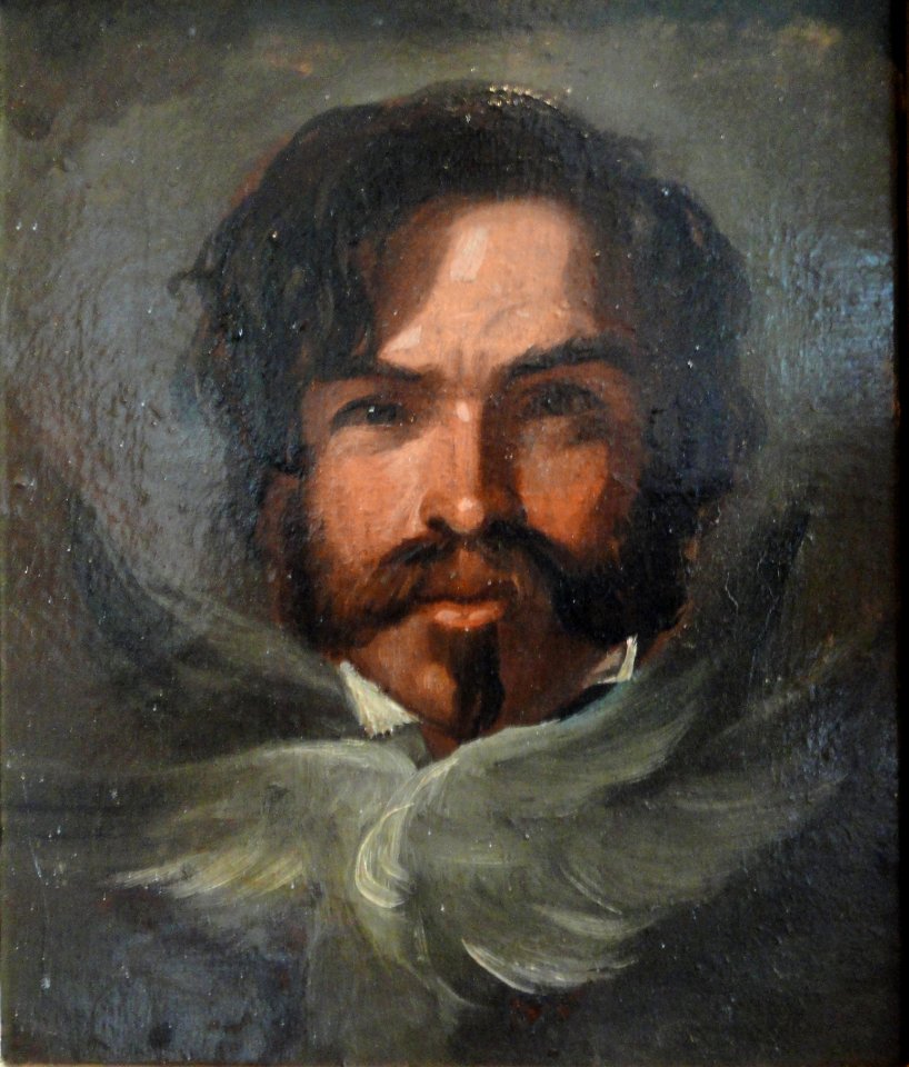Portrait of Fredrik Cygnaeus with Wings by Robert Wilhelm Ekman, 1847 - Cygnaeus Gallery - Helsinki - DSC05651