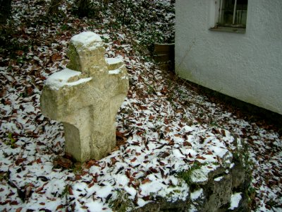 Pietenfeld an der Leithen -Steinkreuz (1)