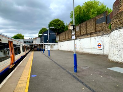 Platform 1 at Highbury & Islington