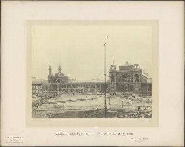 Poorten in aanbouw. Architect Evert Breman, Bestanddeelnr 85