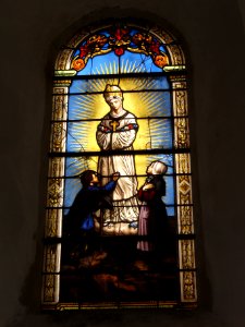 Plomion (Aisne) église, vitrail 05