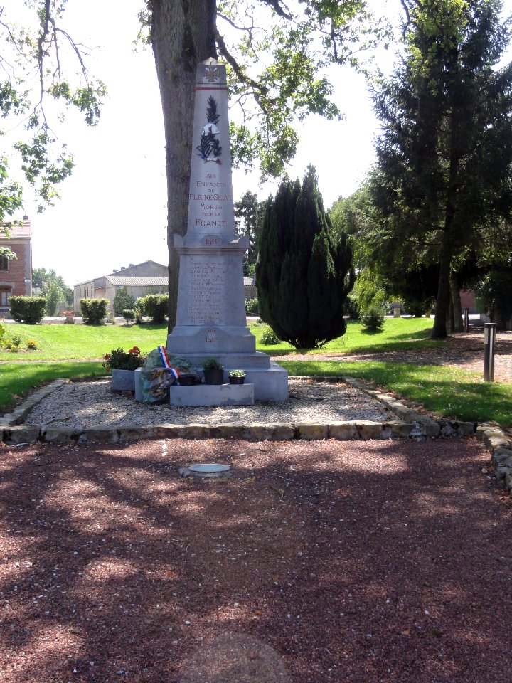Pleine-Selve (Aisne) monument aux morts
