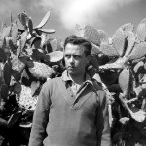 Portret van Benny, het type van een Sabre - een in Israel geboren Israeli - v…, Bestanddeelnr 255-1387