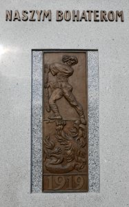 POL Skoczów pomnik Naszym Bohaterom 1919 przód