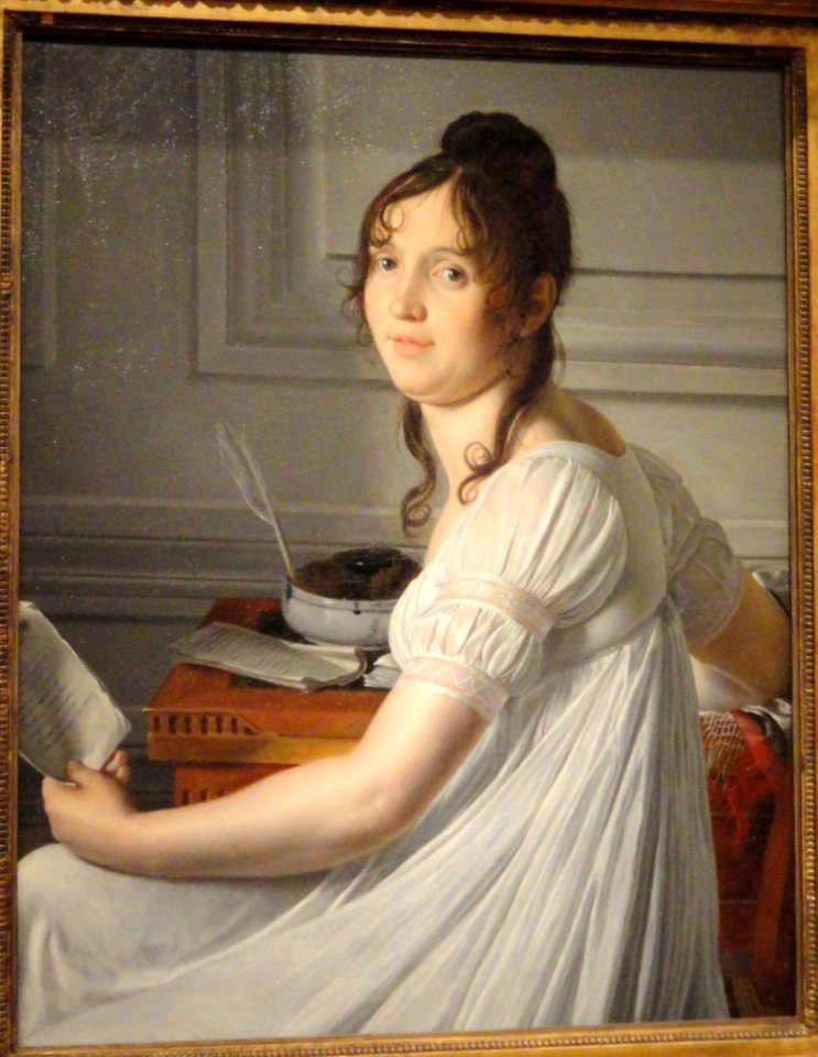 Portrait of Sophie Crouzet by Louis Hersent, about 1801 - Cleveland Museum of Art - DSC08831