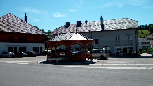 Place de Foncine le Haut