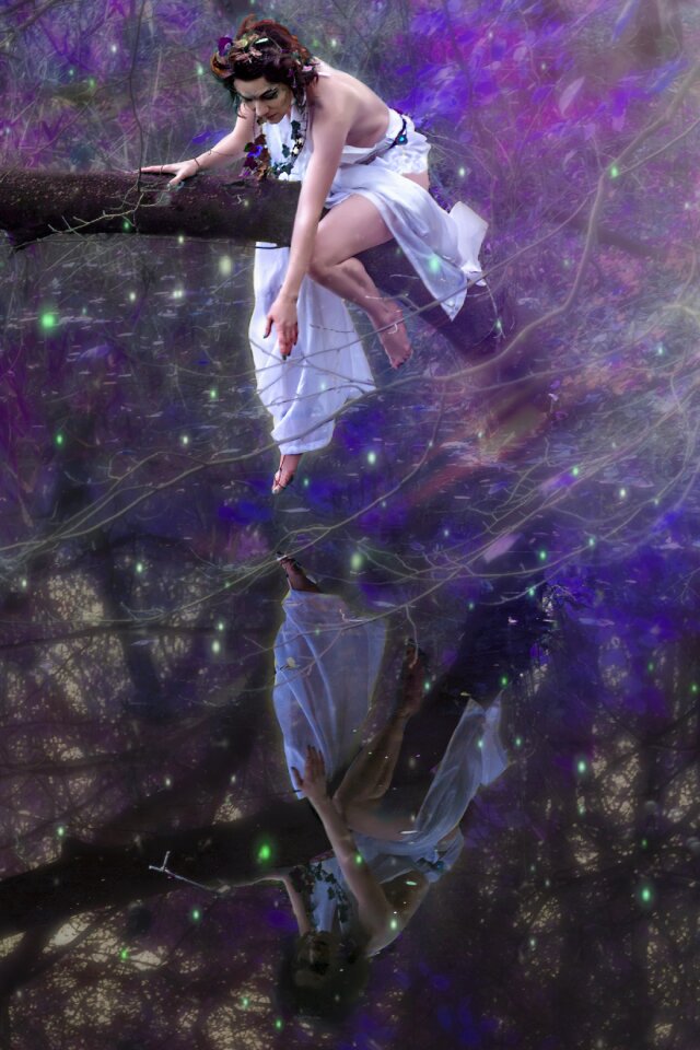 Fantasy monolithic part of the waters beauty