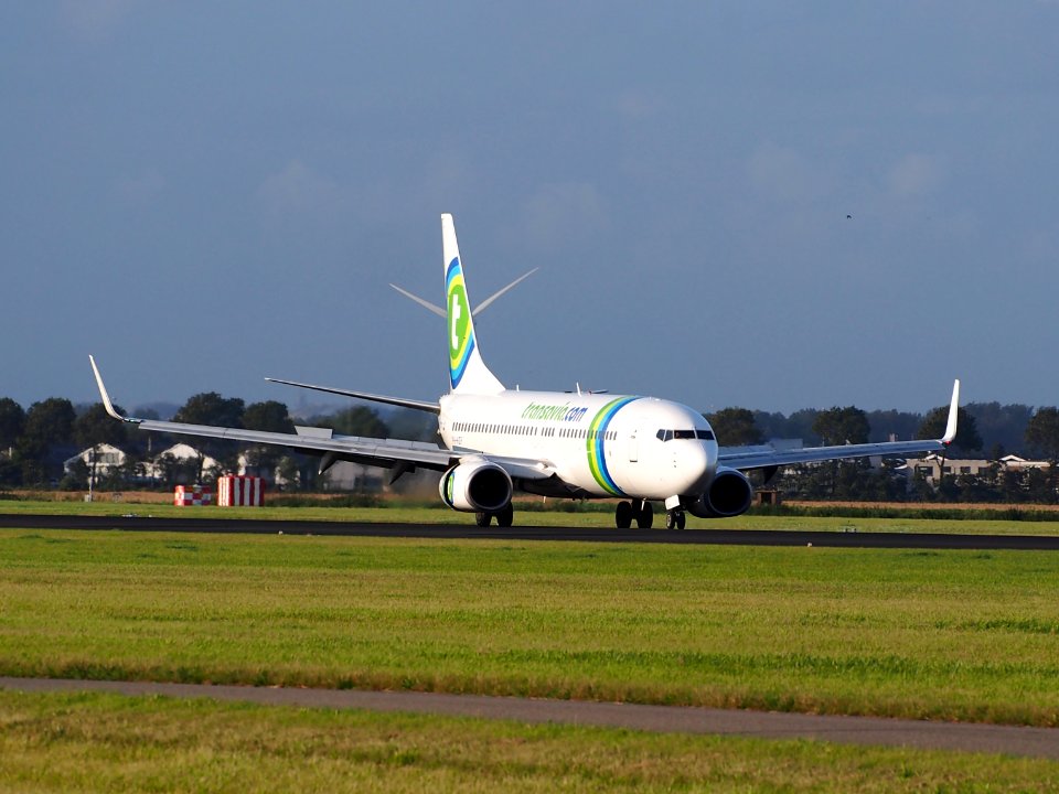 PH-HZF Transavia Boeing 737-8K2(WL) - cn 28378, 11Aug2014, landing at Schiphol (AMS - EHAM), The Netherlands