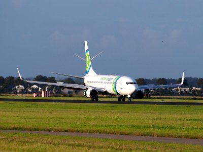 PH-HZF Transavia Boeing 737-8K2(WL) - cn 28378, 11Aug2014, landing at Schiphol (AMS - EHAM), The Netherlands photo