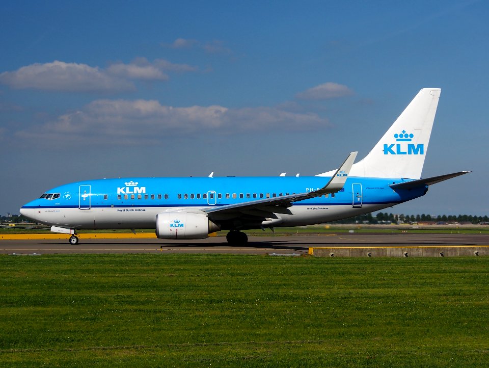 PH-BGH KLM Royal Dutch Airlines Boeing 737-7K2(WL) at Schiphol (AMS - EHAM), The Netherlands, 16may2014, pic-3