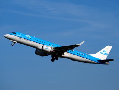 PH-EZN KLM Embraer 190 takeoff from Schiphol (AMS - EHAM), The Netherlands, 17may2014, pic-2