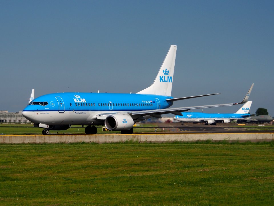 PH-BGQ KLM Boeing 737-700 taxiing at Schiphol (AMS - EHAM), The Netherlands, 17may2014, pic-1