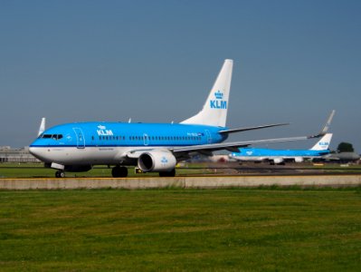 PH-BGQ KLM Boeing 737-700 taxiing at Schiphol (AMS - EHAM), The Netherlands, 17may2014, pic-1 photo