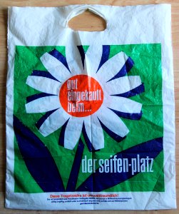 Plastiktasche "der seifen-platz"