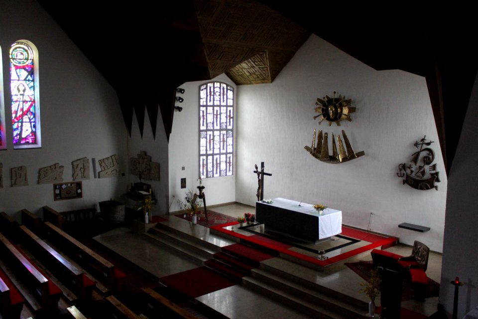 Pfarrkirche St. Georg Bad Traunstein Innen 2
