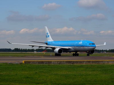 PH-AOD KLM Royal Dutch Airlines Airbus A330-203 taxiing at Schiphol (AMS - EHAM), The Netherlands, 18may2014, pic-2 photo