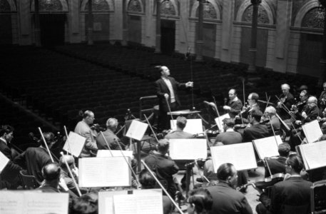 Pierre Boulez gastdirigent bij het Concertgebouworkest, Bestanddeelnr 914-7940