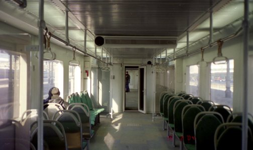 RZD EM4-001 2004-02 interior of train