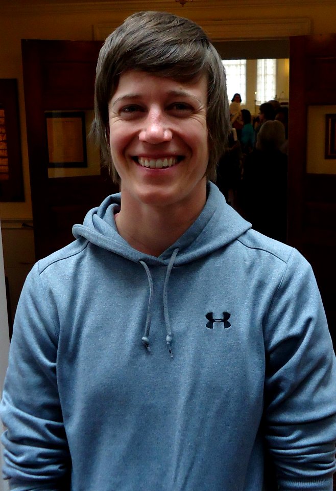 Rugby player Valerie Griffeth in New Jersey 2014
