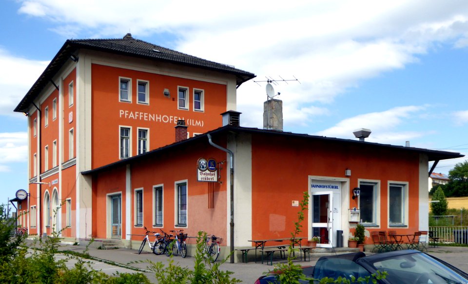 Pfaffenhofen an der Ilm, Bahnhof, 1