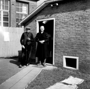 Ruurd Feitsma, wachter bij het stoomgemaal onder Dronrijp, verschafte Gerard de , Bestanddeelnr 254-3316