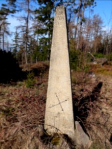 Säule auf dem Langen Berg
