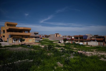 Ruins of homes and other buildings in April of 2019 in Shingal city center 06