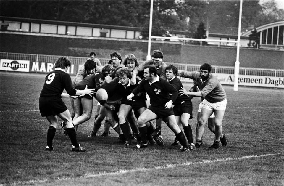 Rugby interland Nederland tegen Zweden, Bestanddeelnr 929-9791